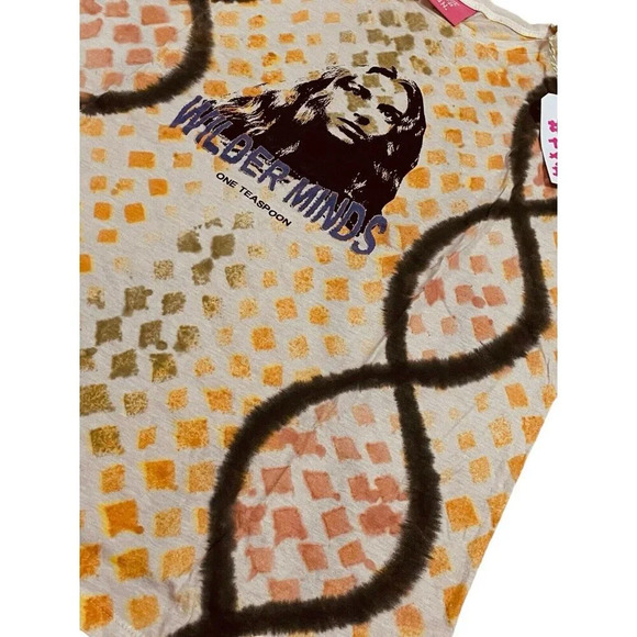 ONE TEASPOON Wilder Minds Tee Shirt Size Small - Picture 9 of 13